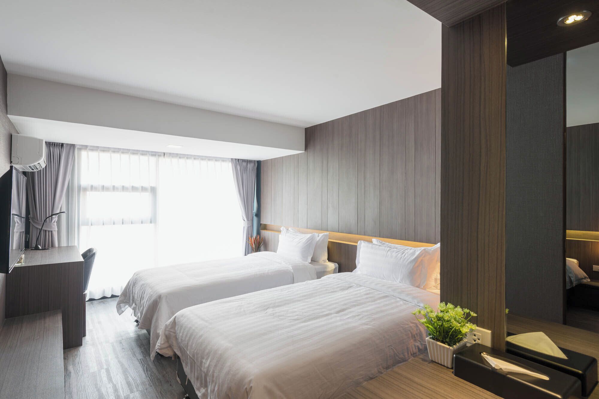 Chambre Deluxe, 2 lits une place