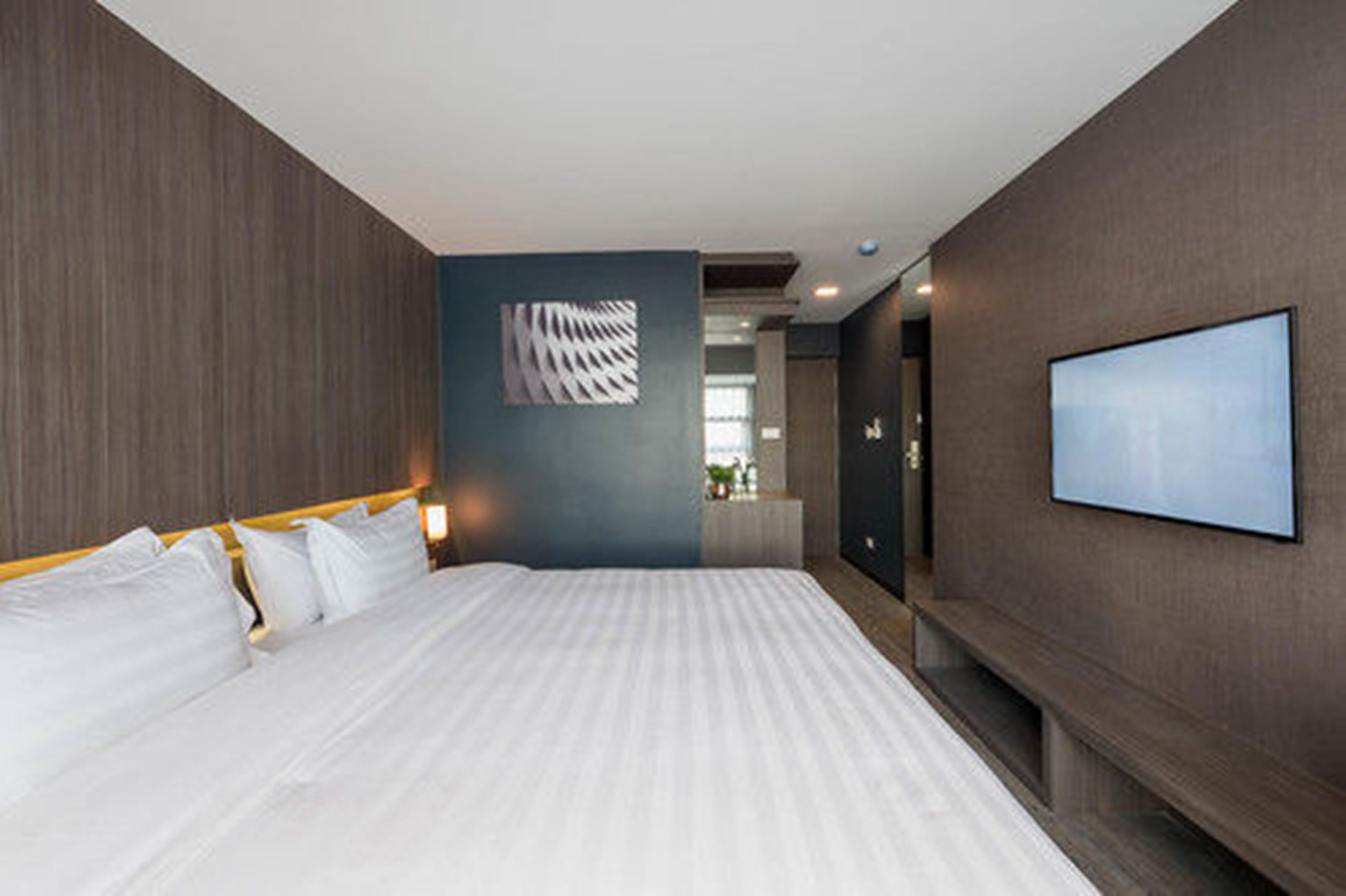 deluxe double room | in-room safe, blackout curtains, iron/ironing board, free wifi