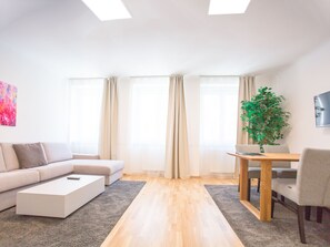 Appartement Premium, 1 chambre, cuisine | Vue de la chambre