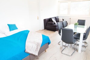 2 habitaciones, tabla de planchar con plancha y wifi gratis