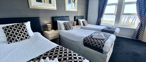 Free WiFi, bed sheets