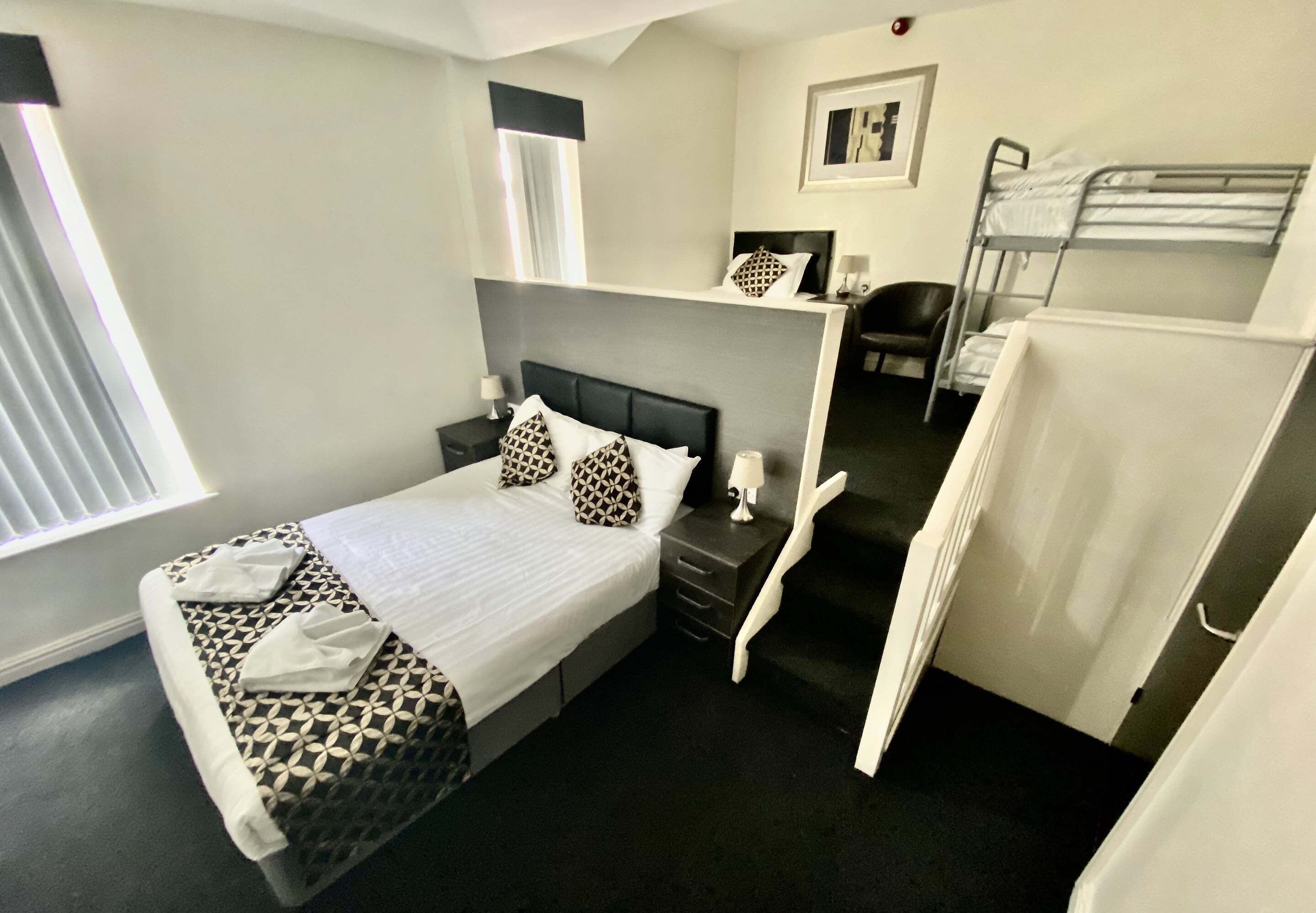 Familierom | Wi-fi (inkludert) og sengetøy