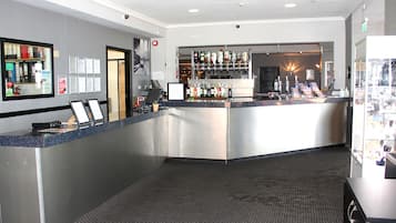 Mostrador para check-in y check-out
