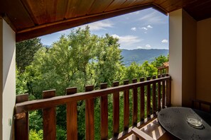 Suite, 2 camere da letto, caminetto | Terrazza/patio