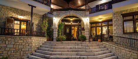 Façade de l’hébergement