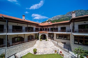 Fassade der Unterkunft