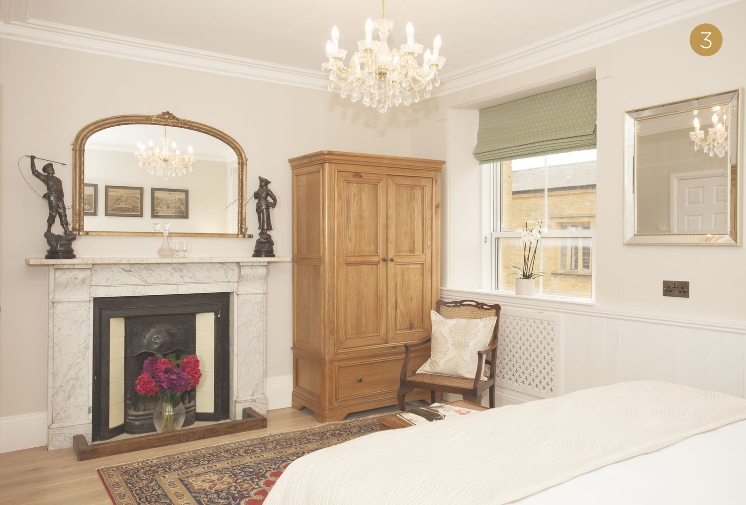 Superior Super King, bath in bedroom (Room 3)	 | Blackout drapes, iron/ironing board, free WiFi, bed sheets
