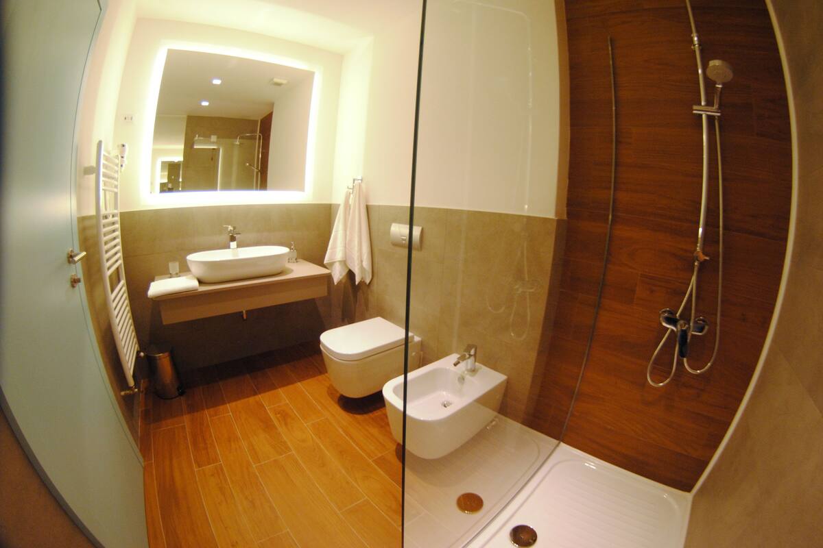 standard quadruple room, 1 bedroom, accessible | minibar, in-room safe, desk, laptop workspace