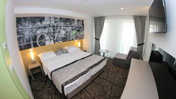 Superior Double or Twin Room, City View | View from room