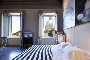 Panoramic Suite (Luxury) | View from room - Hotel Palazzetto Rosso (Siena)