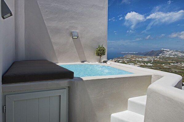 House, 2 Bedrooms, Terrace | Terrace/patio - Pyrgos Terrace House (Santorini)