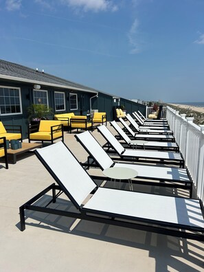 Rooftop terrace - Atlantic View Hotel (Dewey Beach)