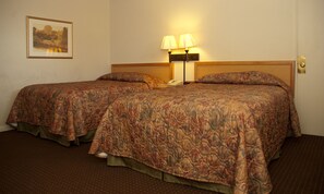 Deluxe Room, 2 Double Beds | Desk, free cots/infant beds, rollaway beds, free WiFi
