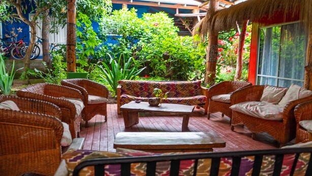 Sun deck - Kaimana Inn Hotel Restaurant (Hanga Roa)
