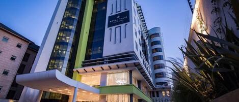 Fachada da propriedade