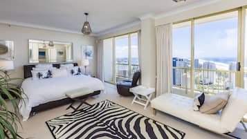 Lyxpenthouse | 4 sovrum, egyptiska bomullslakan och sÀngtillbehör av högsta kvalitet