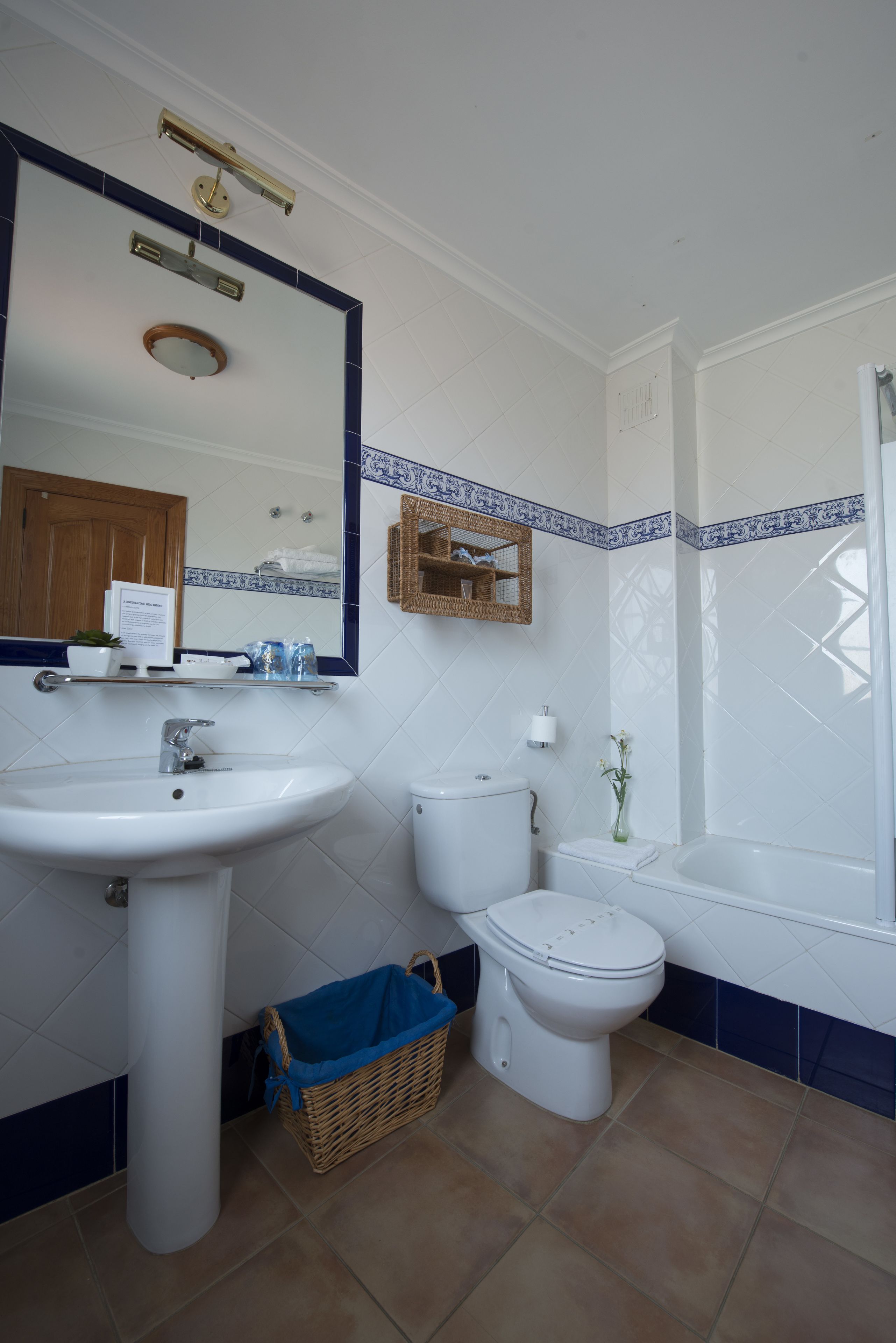 hair dryer, towels, shampoo