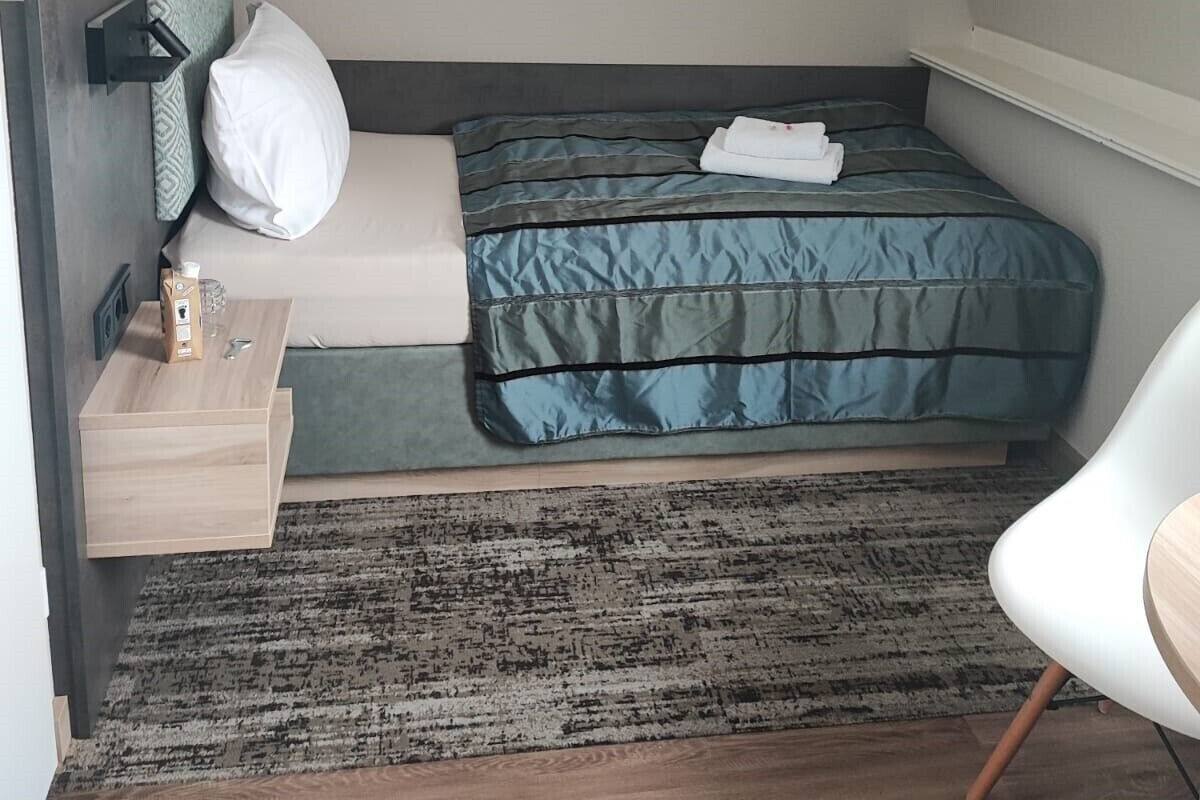 Singola Business | Biancheria da letto ipoallergenica, Wi-Fi gratuito, lenzuola