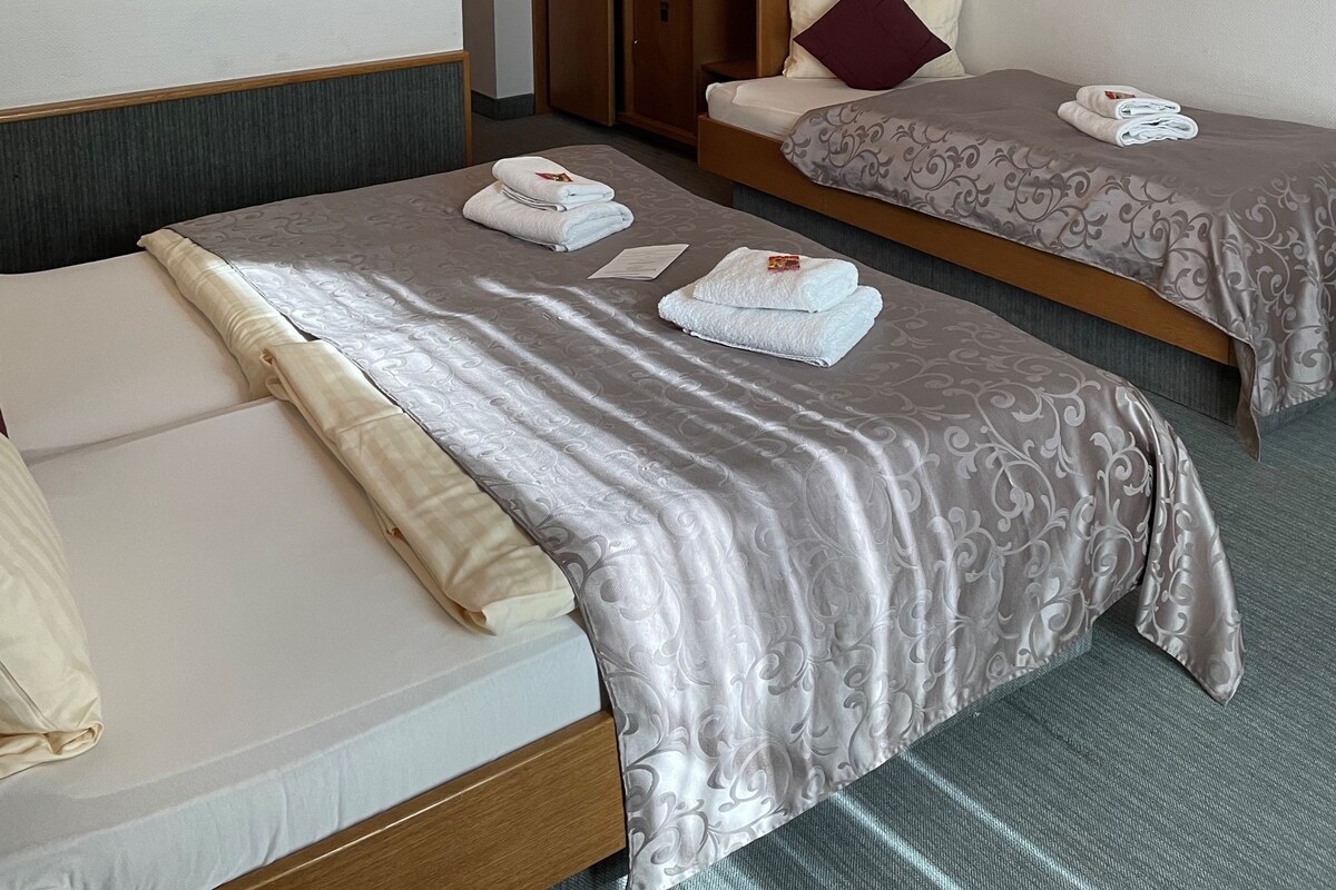 Standard Triple Room, 3 Single Beds, Non Smoking | Hypo-allergenic bedding, desk, laptop workspace, free WiFi