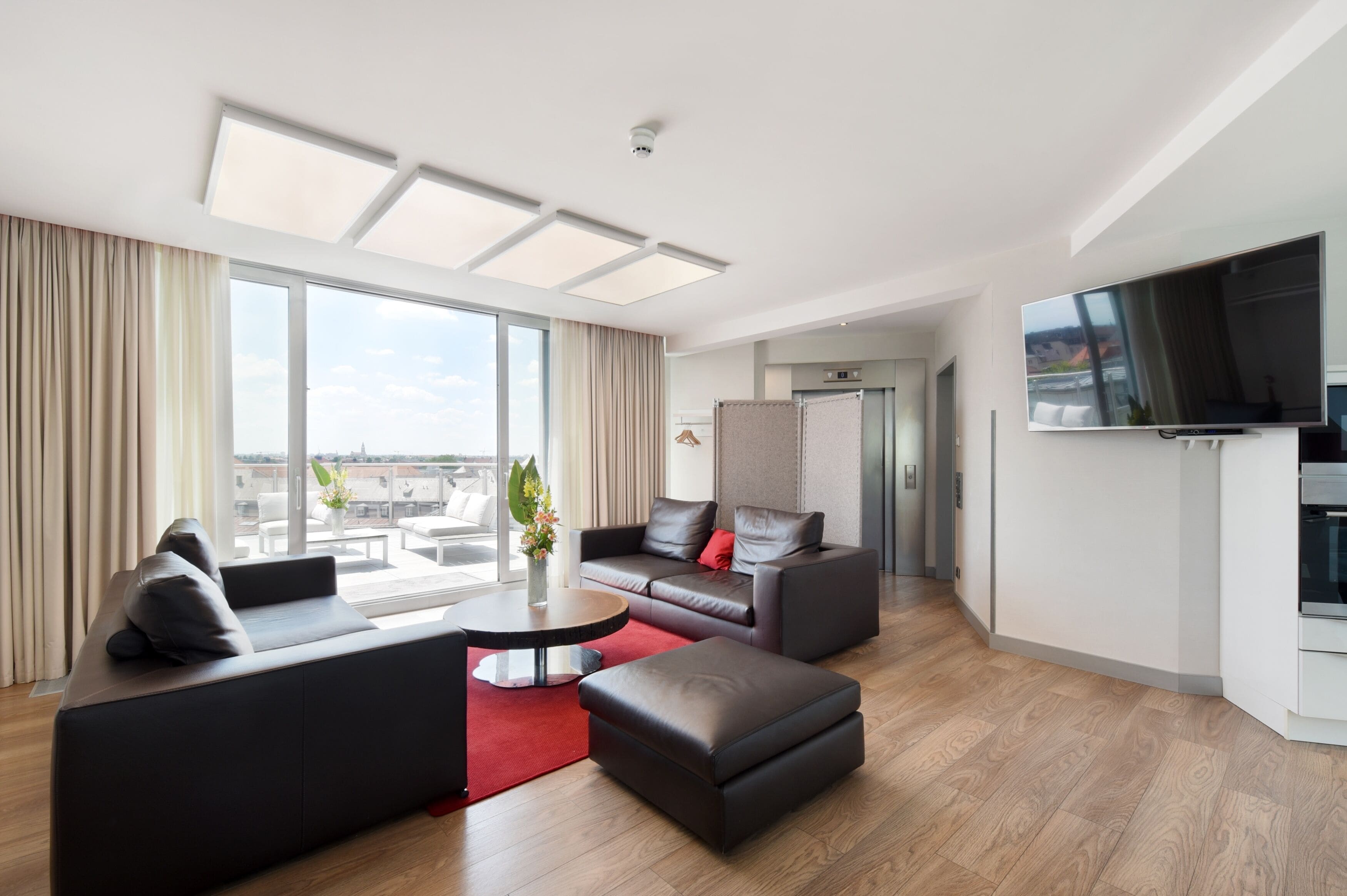 Suite, 2 chambres, terrasse | Vue de la chambre