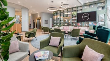 Sala de estar en el lobby