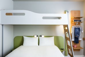 Triple Room, Multiple Beds | Premium bedding, desk, blackout drapes, soundproofing