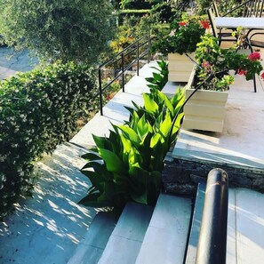 Terrace/patio - Terpsichori Villa & Apartments (Chania)