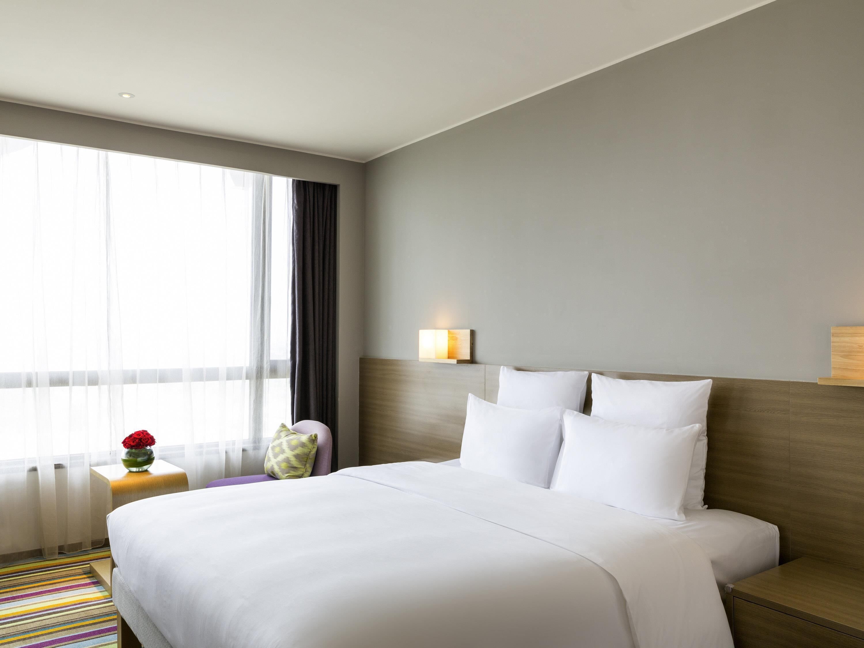 Minibar, in-room safe, desk, laptop workspace