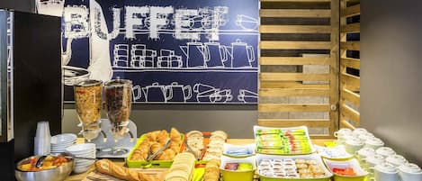 Daily to-go breakfast for a fee