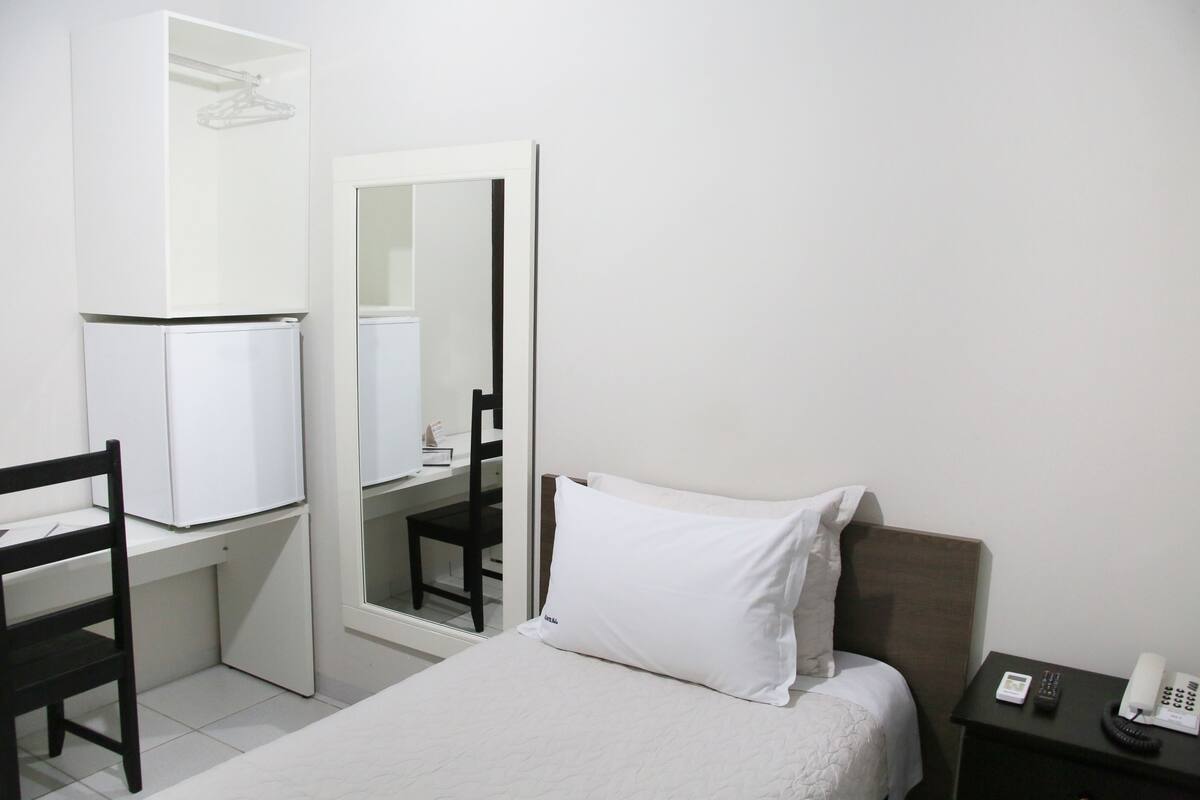 Minibar, desk, bed sheets, wheelchair access