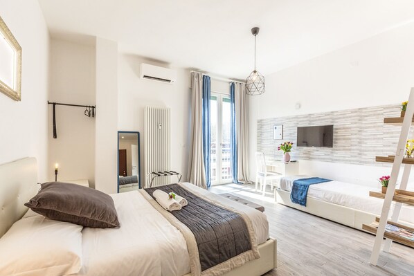 Suite Exécutive | Draps en coton égyptien, literie de qualité supérieure