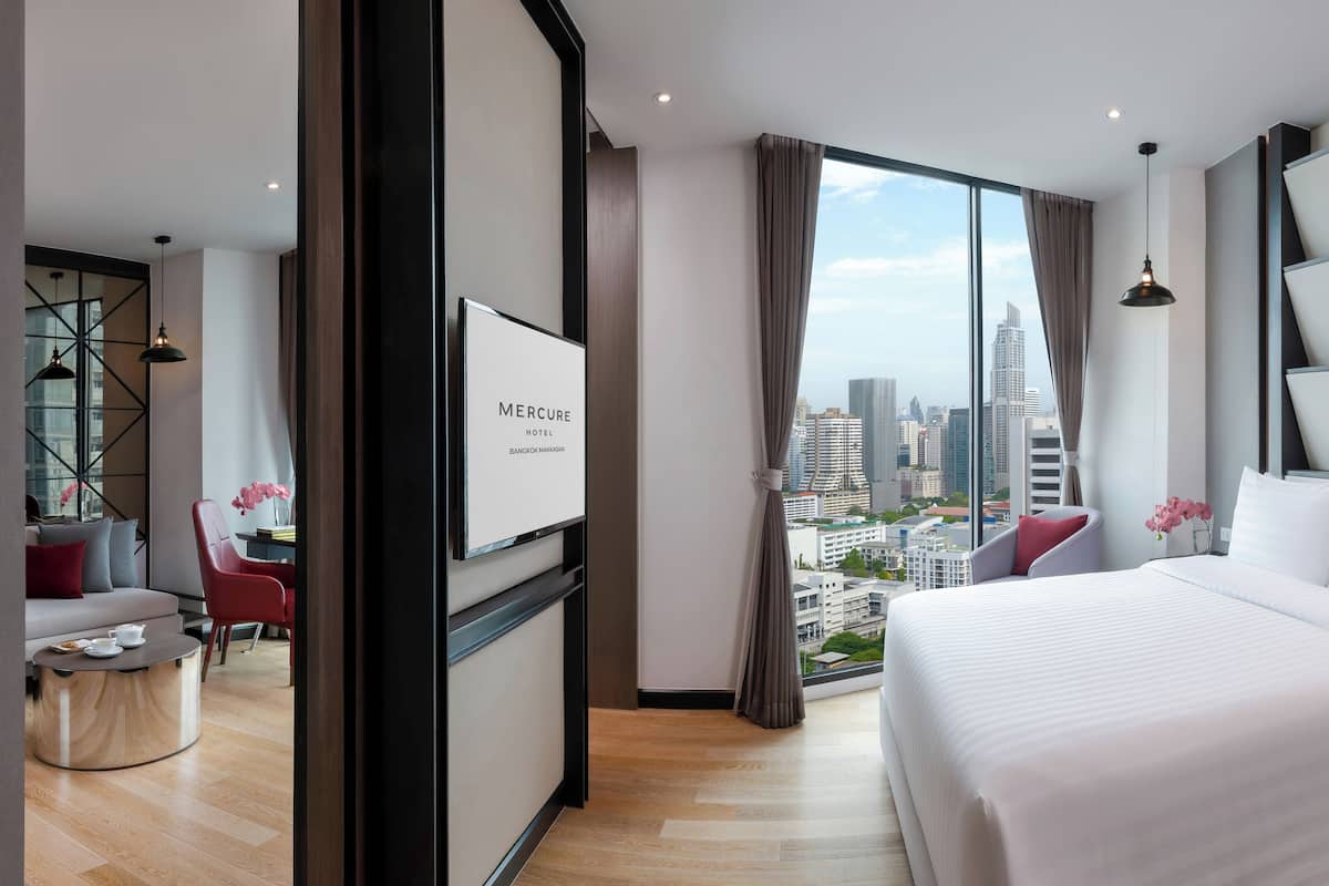 Suite, 1 letto king | Minibar, una cassaforte in camera, con arredamento individuale