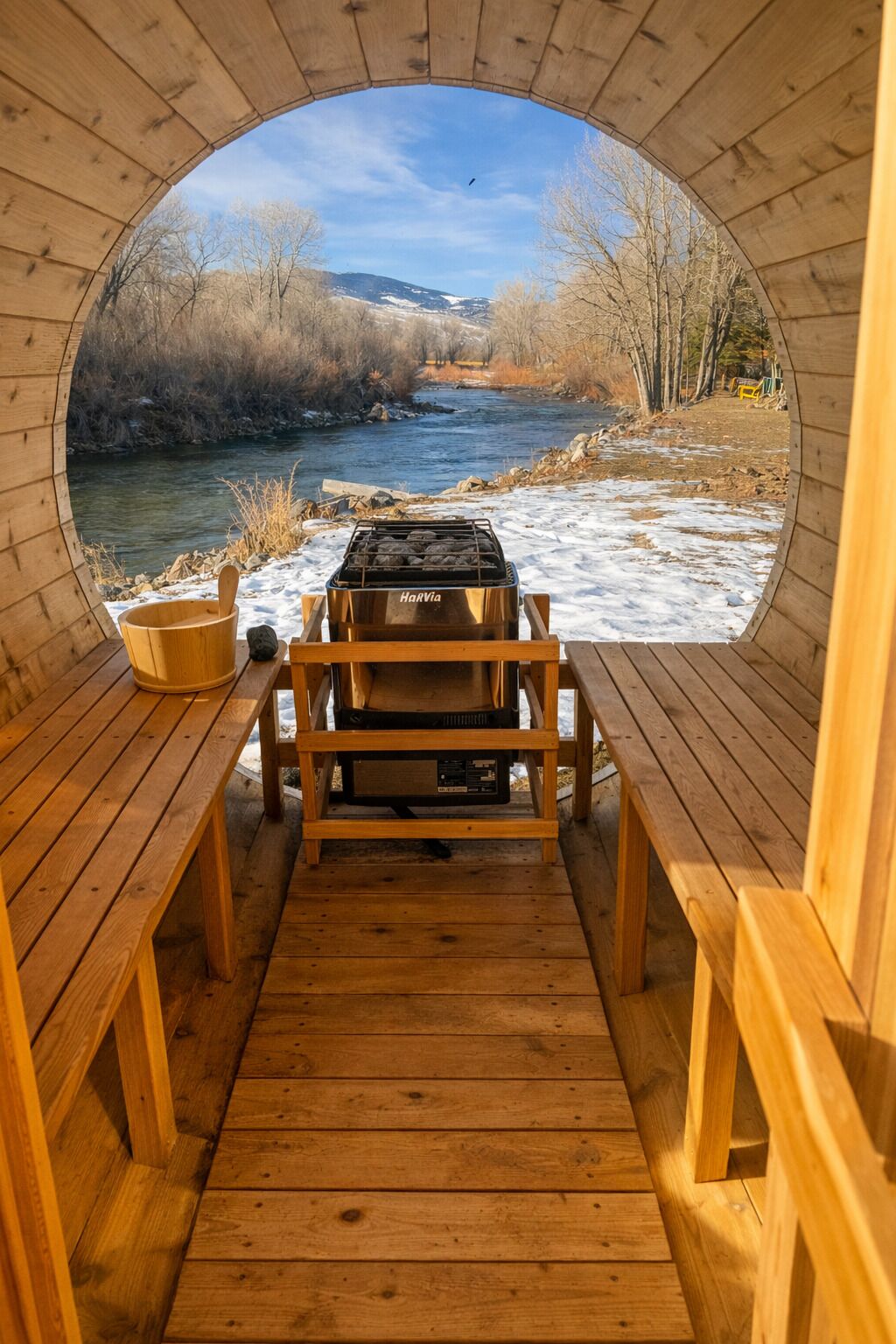 Outdoor treatment area