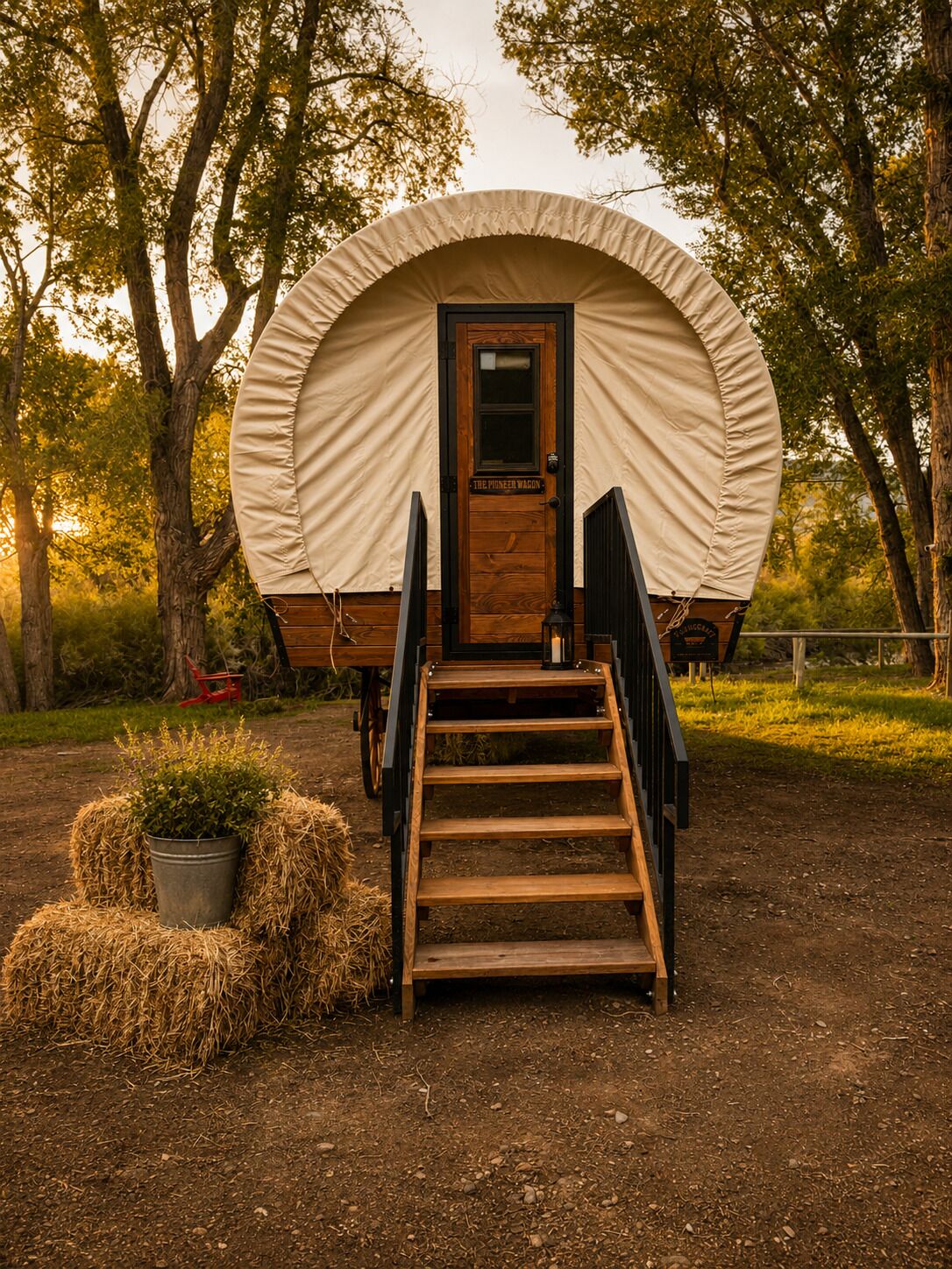 Premier Mobile Home, 1 King Bed, Mountainside | Premium bedding, iron/ironing board, free WiFi, bed sheets