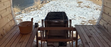 Behandelingsruimtes in de openlucht