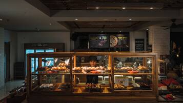 Daily buffet breakfast for a fee