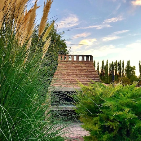 Property grounds. EcoPosada El Mercedario