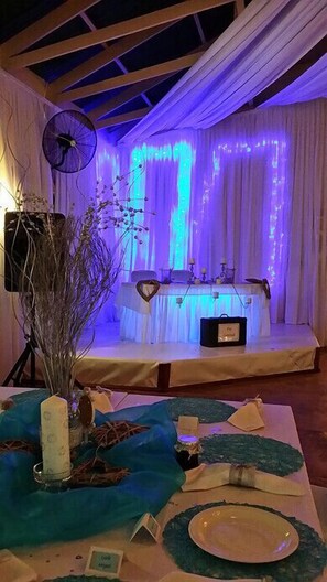 Innenbereich für Hochzeiten