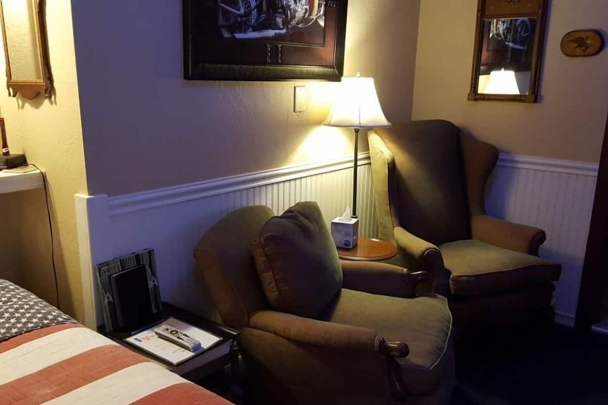 Chambre Double Standard, salle de bains attenante, vue jardin (Americana)