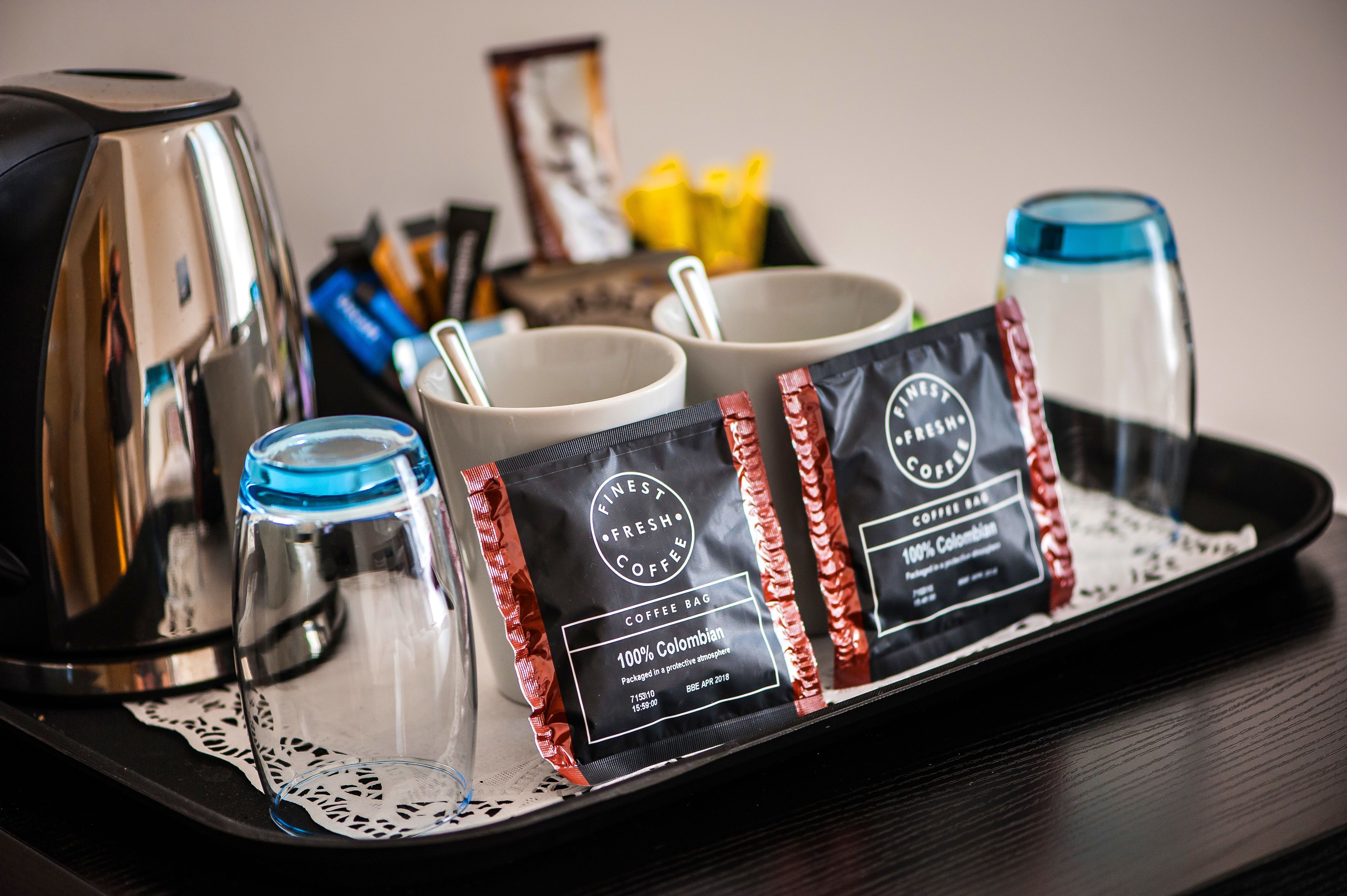 business twin room, 2 single beds, balcony | coffee and/or coffee maker