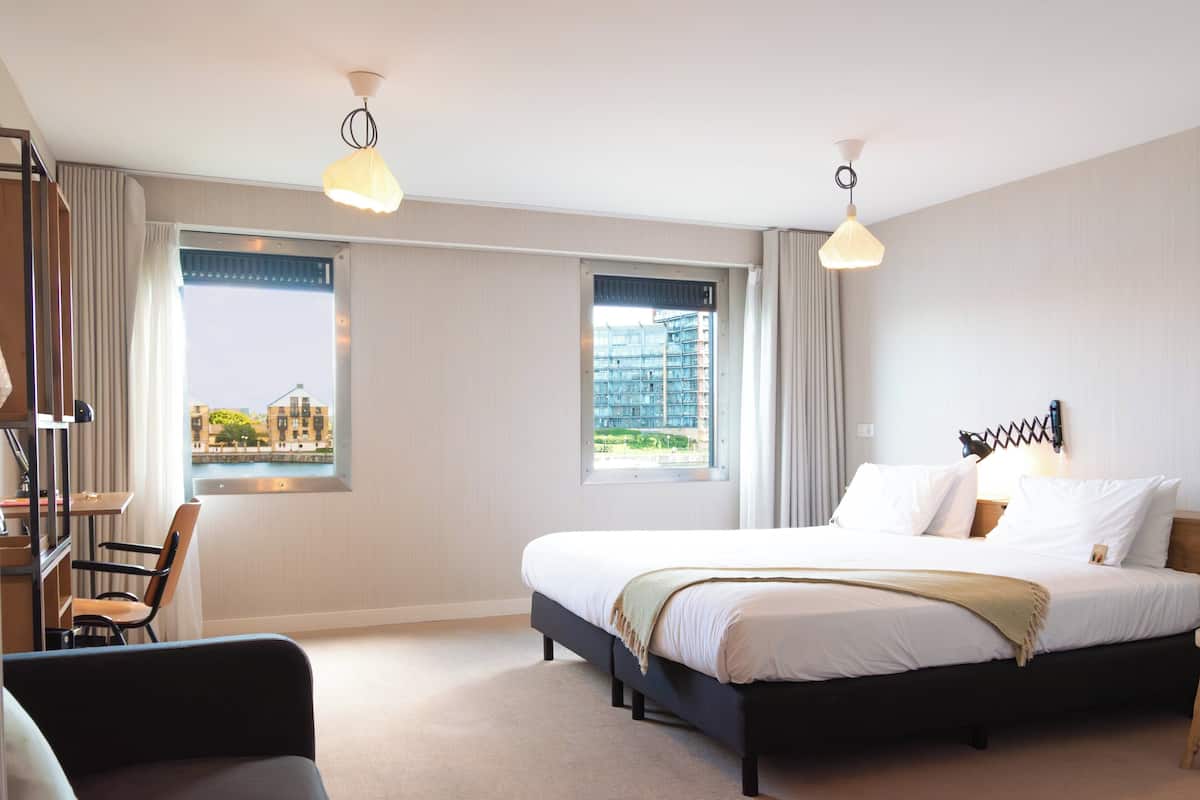 The Best Room with Water view | Premium bedding, in-room safe, desk, laptop workspace