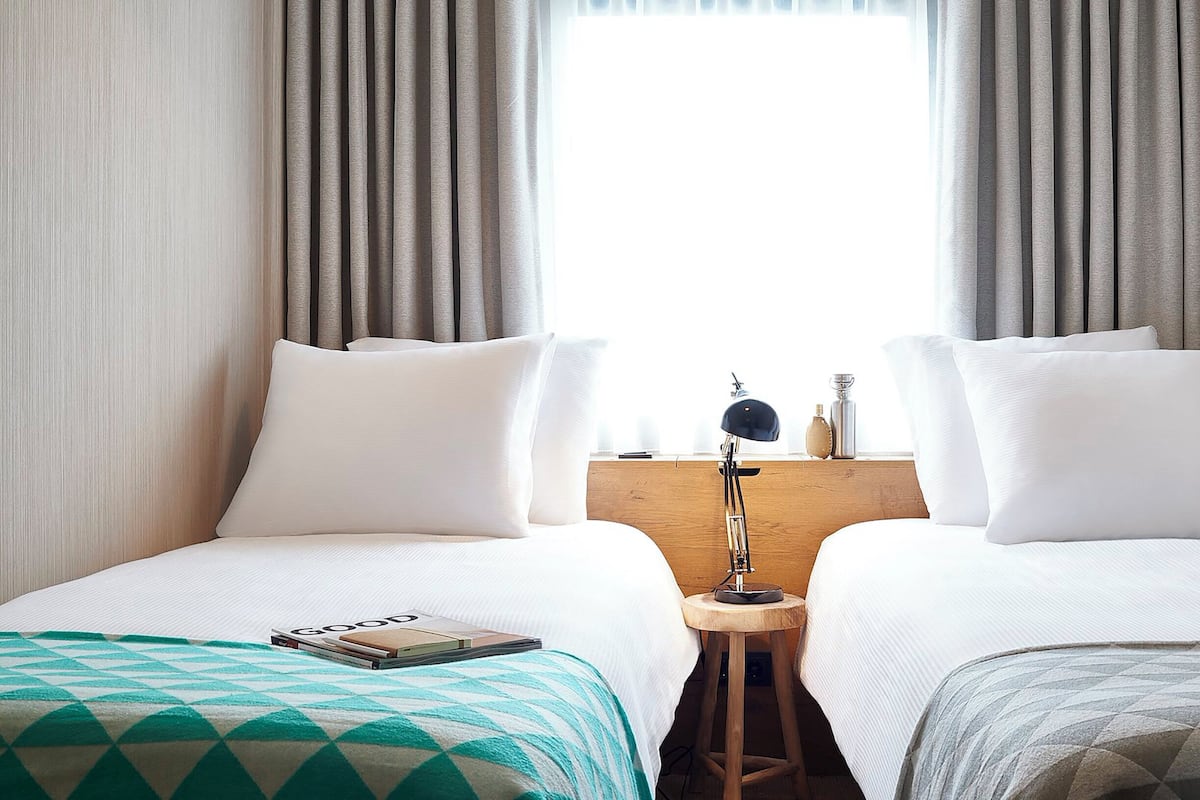 Good Room (Twin) | Premium bedding, in-room safe, desk, laptop workspace