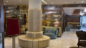 Sitteområde i lobbyen