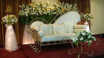 Indoor wedding