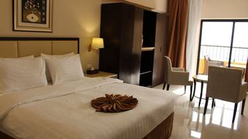 1 chambre, minibar, coffres-forts dans les chambres