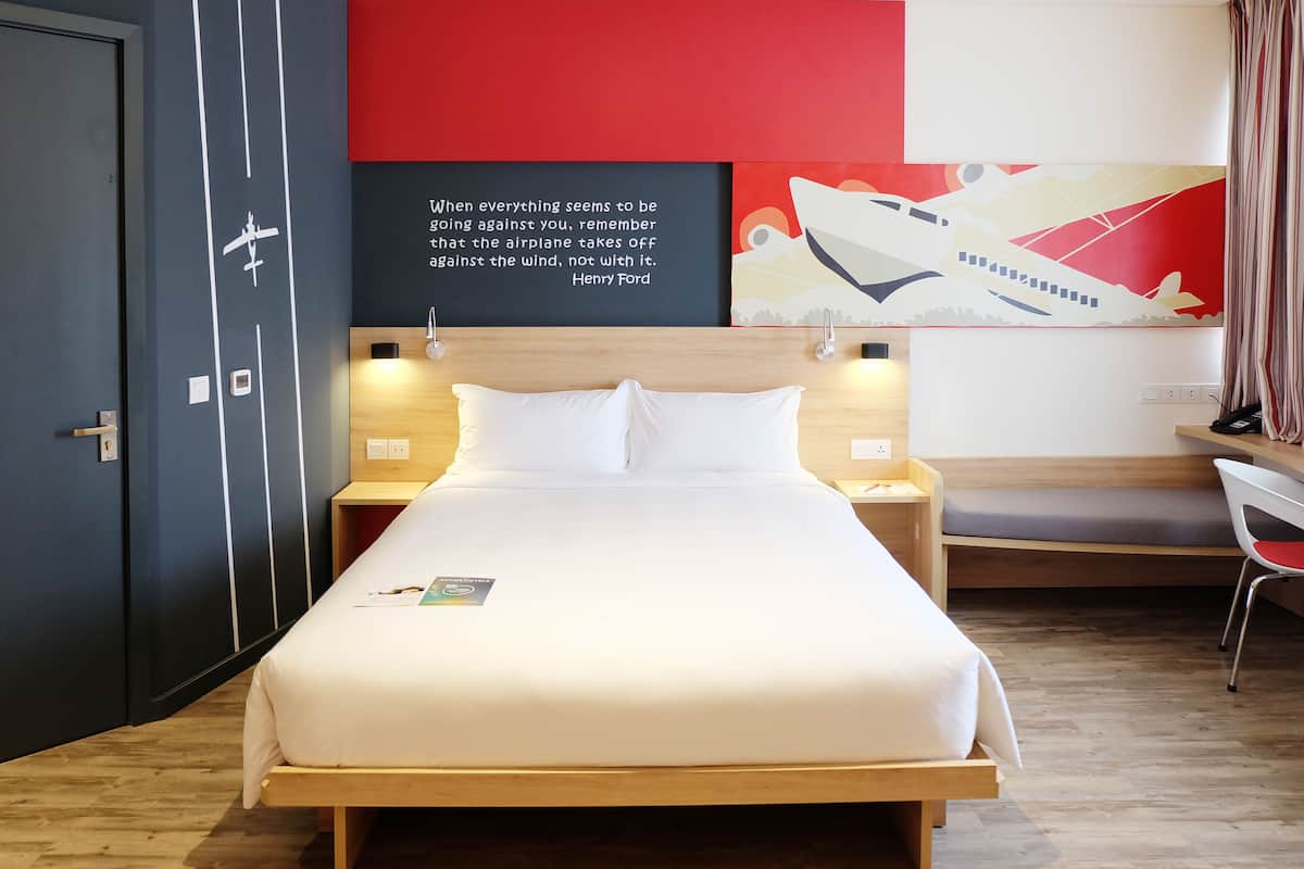 family room, multiple beds | 1 bedroom, in-room safe, desk, blackout curtains