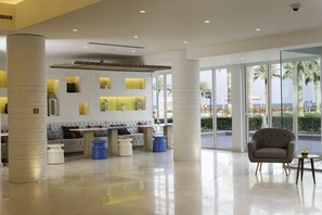 Sala de estar en el lobby
