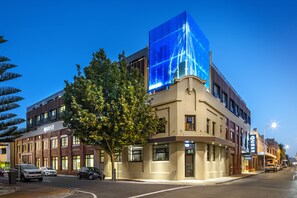 Front of property – evening/night