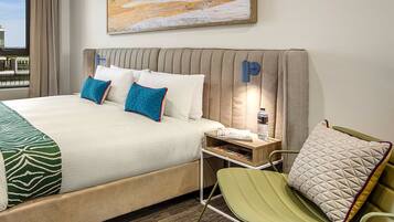 Hypo-allergenic bedding available, in-room safe, desk, laptop workspace