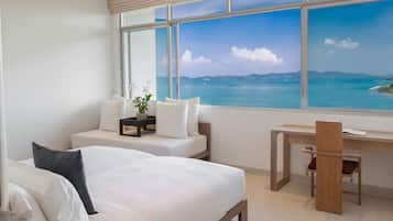 Villa, 5 Bedrooms, Private Pool, Sea View | 5 bedrooms, individually decorated, individually furnished, free WiFi